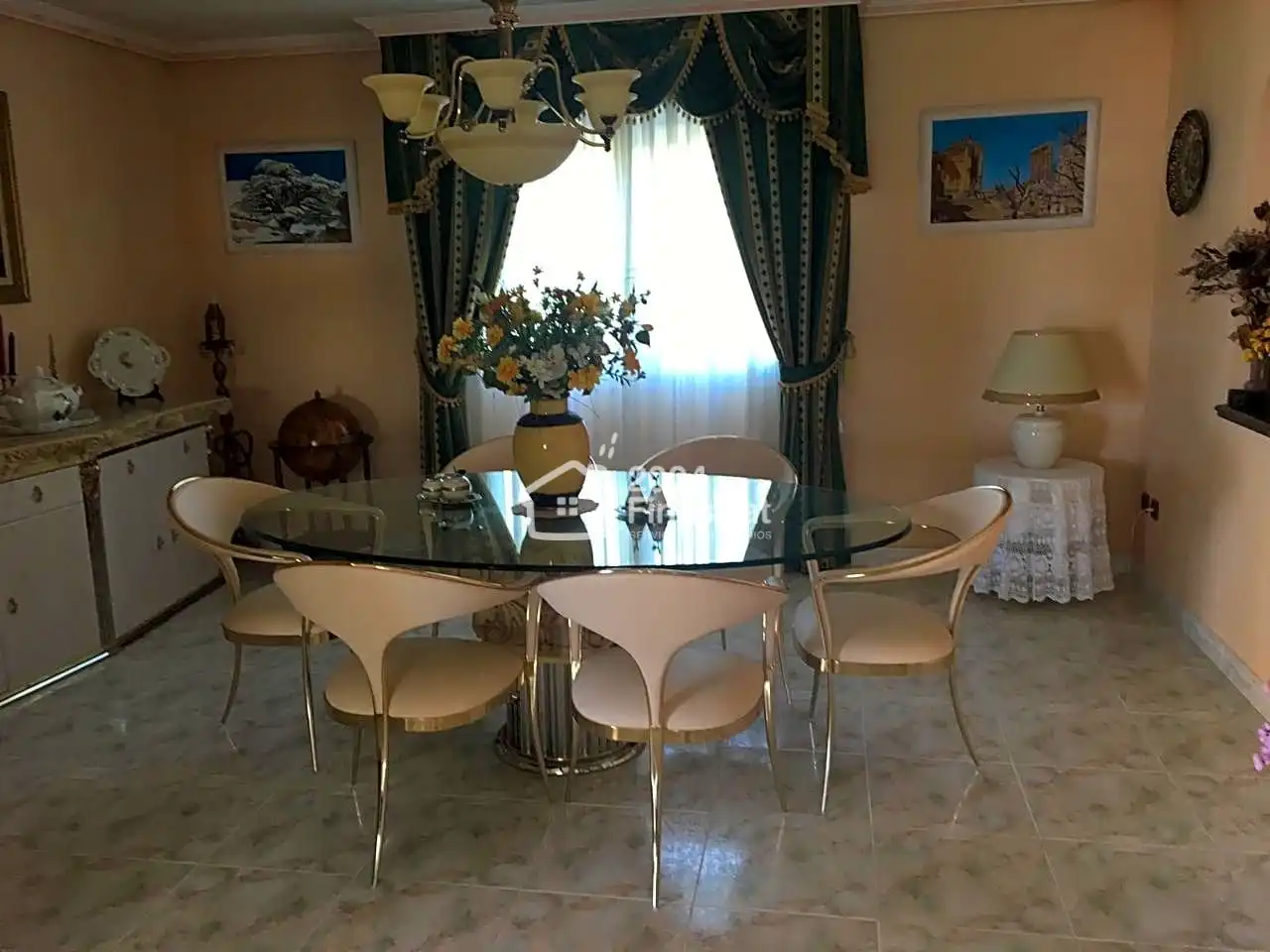 Dining room of Houses for sale in La Nucia  with Private garden and Swimming Pool