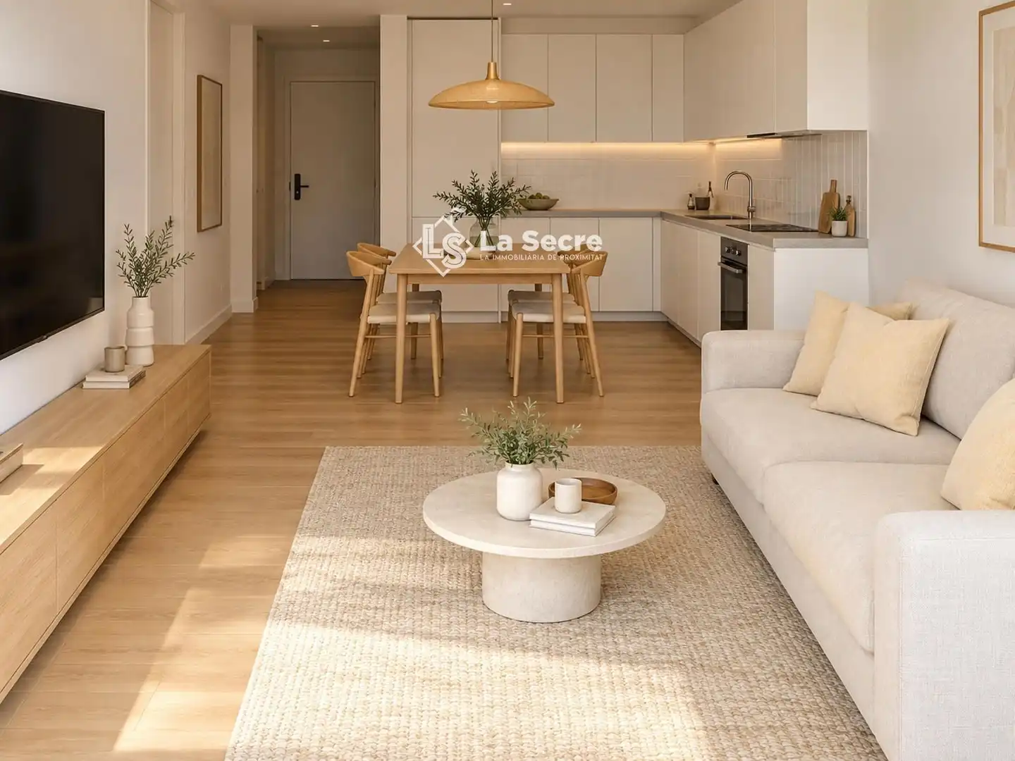 Sala de estar de Piso en venta en Martorell con Aire acondicionado, Calefacción y Terraza