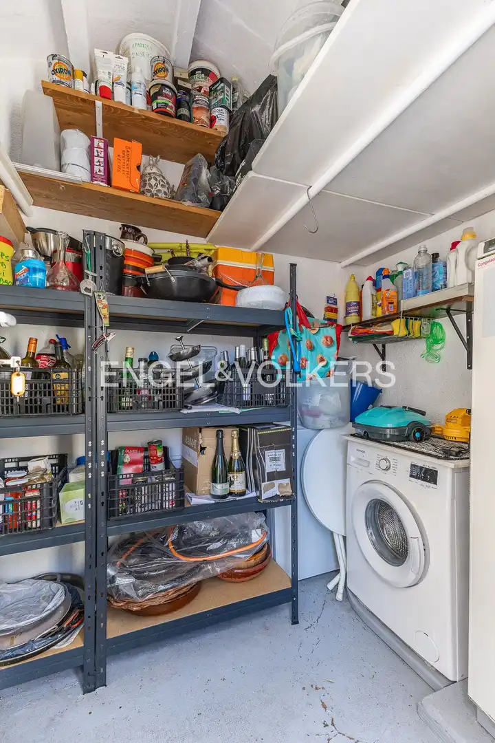 Kitchen of Houses for sale in Sant Cugat del Vallès  with Air Conditioner, Heating and Private garden
