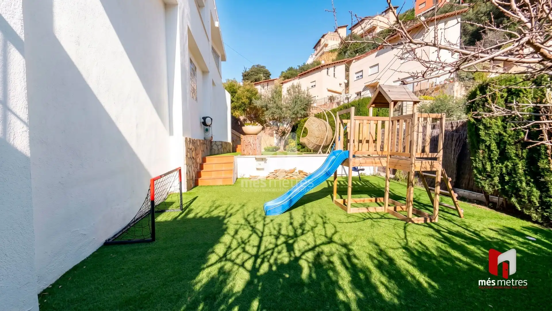 Terraza de Casa o chalet en venta en Alella con Calefacción, Jardín privado y Terraza