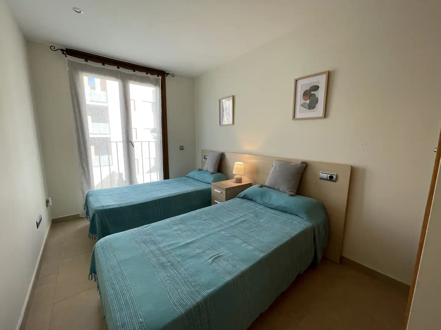 Dormitori de Apartament en venda en Alcalà de Xivert amb Aire condicionat, Calefacció i Jardí privat