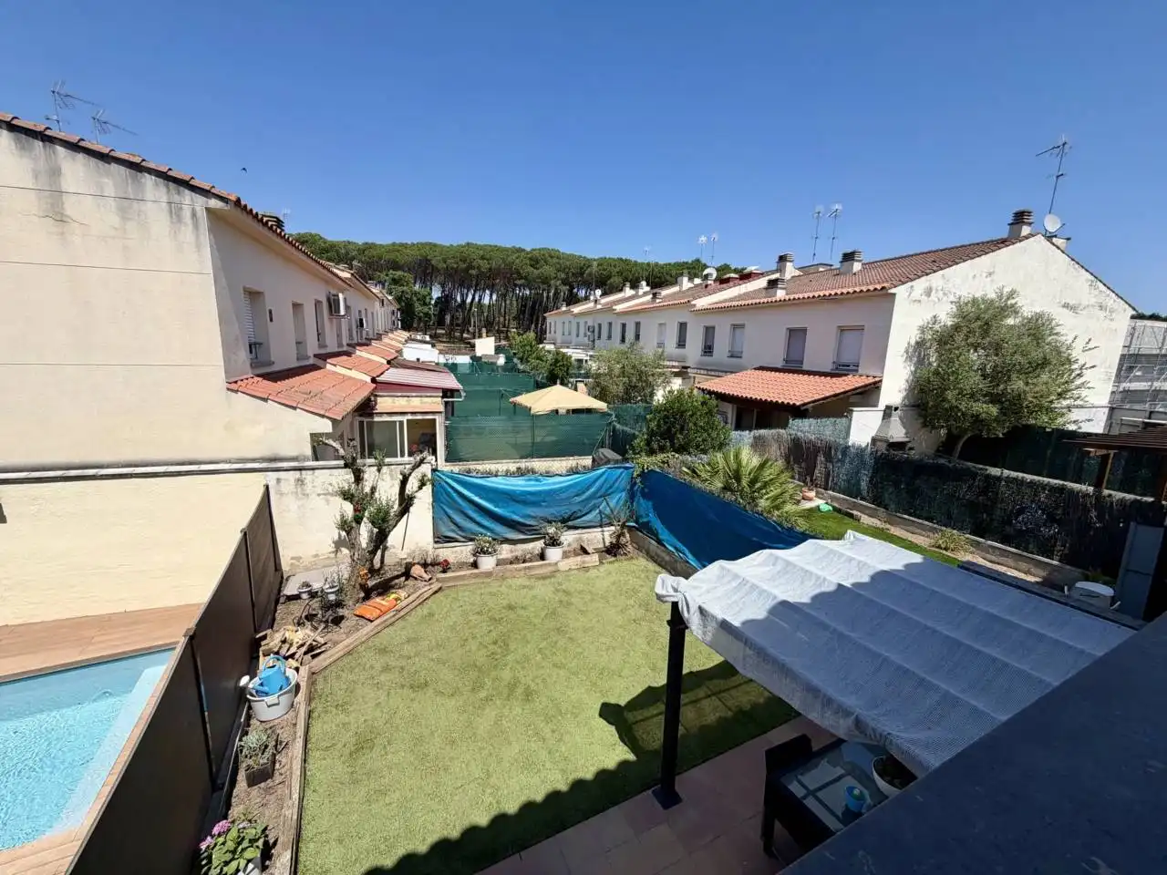 Jardín de Casa adosada en venta en Vidreres con Calefacción, Jardín privado y Terraza