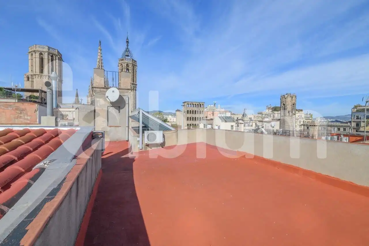 Terrassa de Pis en venda en  Barcelona Capital amb Aire condicionat, Calefacció i Alarma