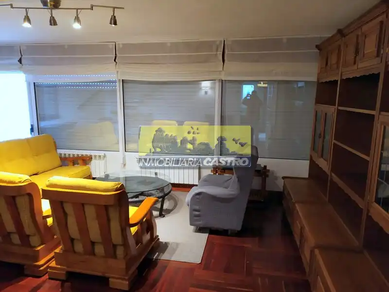 Wohnzimmer von Maisonette zur Miete in Castro-Urdiales mit Heizung, Terrasse und Möbliert