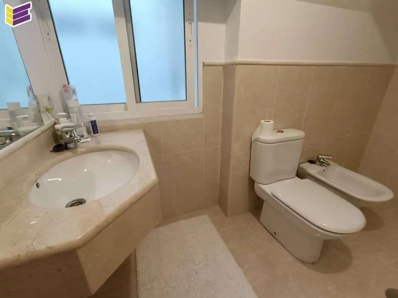 Baño de Dúplex en venta en Mondariz-Balneario con Aire acondicionado, Parquet y Trastero