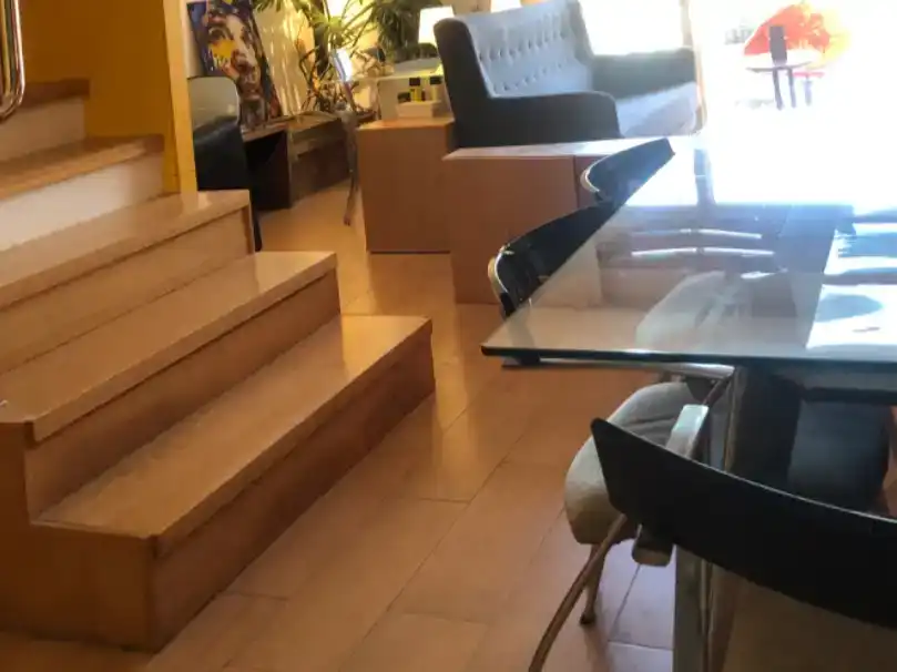 Sala de estar de Casa adosada en venta en Chiva con Aire acondicionado, Piscina y Balcón