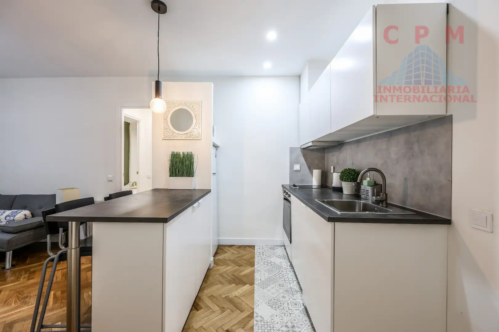 Cuina de Pis de lloguer en Madrid amb Aire condicionat, Calefacció i Parquet