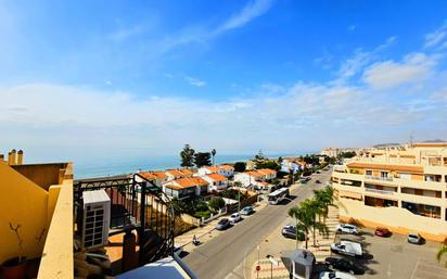 Exterior view of Attic for sale in Rincón de la Victoria  with Air Conditioner, Parquet flooring and Terrace