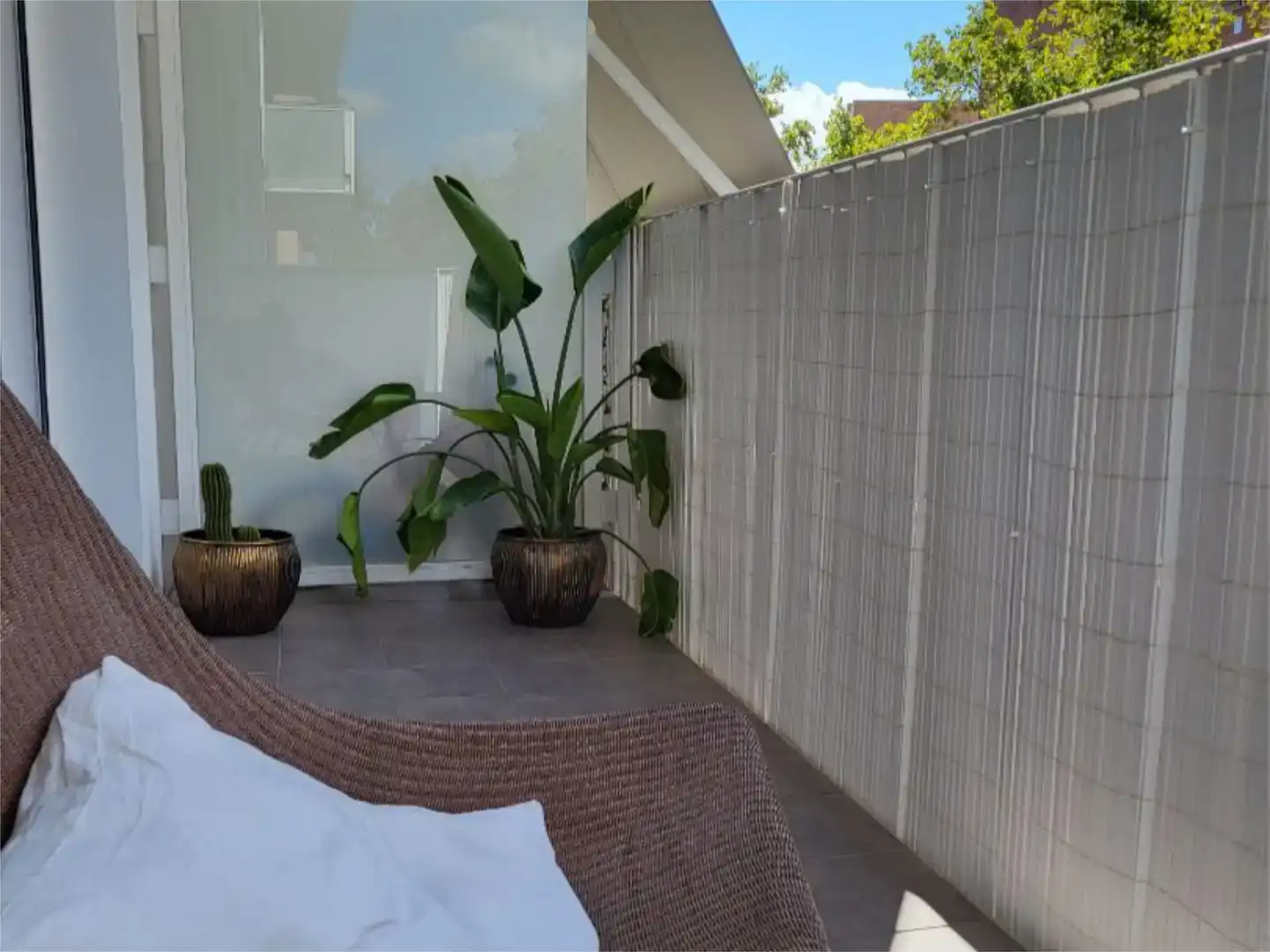 Terrace of Flat for sale in Sabadell  with Air Conditioner, Swimming Pool and Balcony