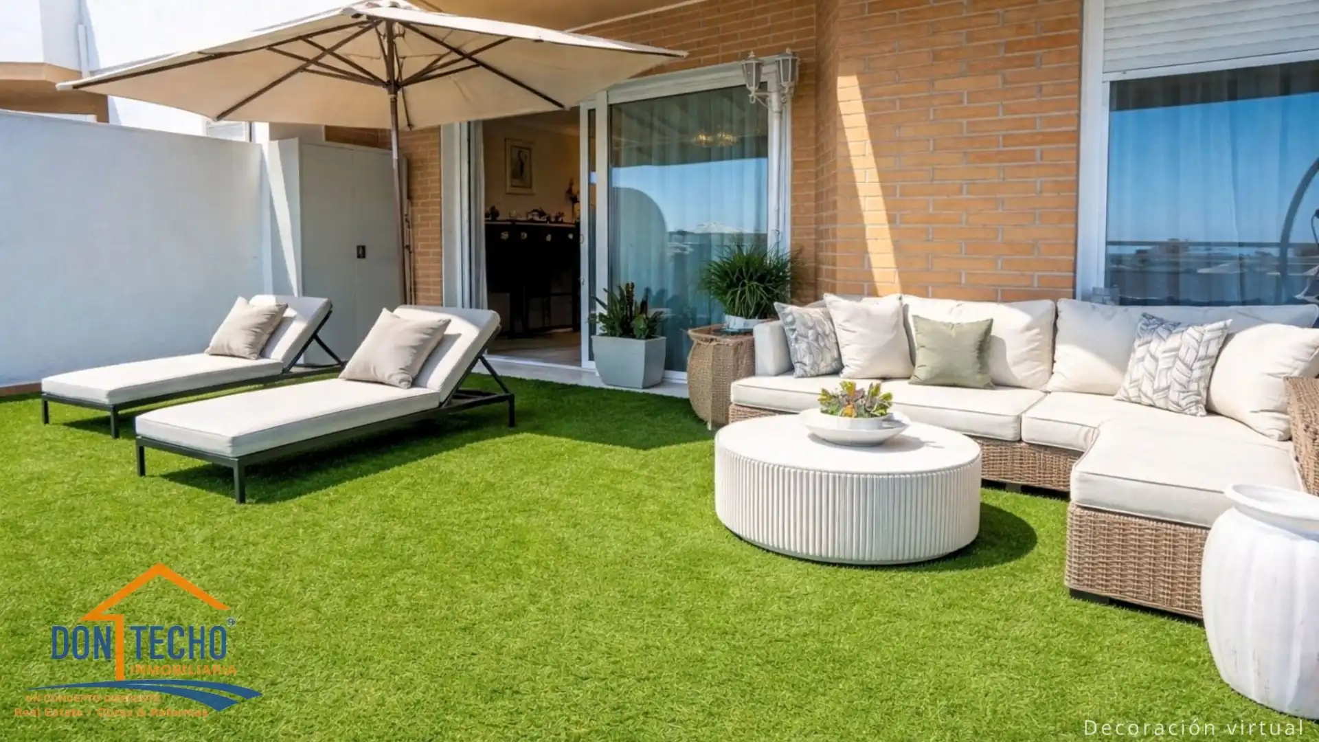 Terraza de Dúplex en venta en Rincón de la Victoria con Aire acondicionado, Terraza y Trastero