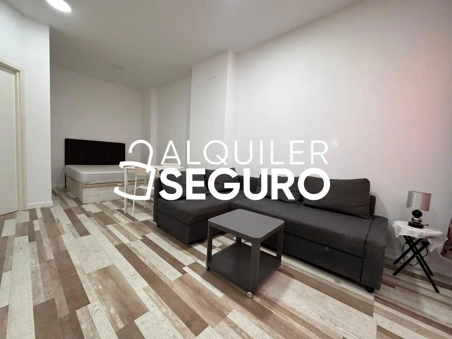 Sala de estar de Piso de alquiler en Madrid con Aire acondicionado y Amueblado