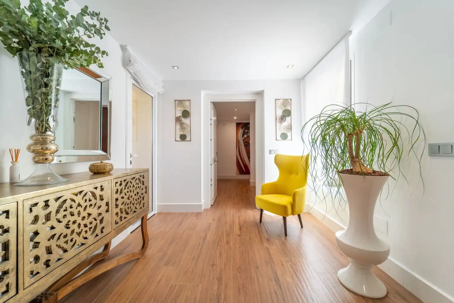 Haus oder Chalet zur Miete in Alhaurín de la Torre mit Klimaanlage, Privatgarten und Terrasse