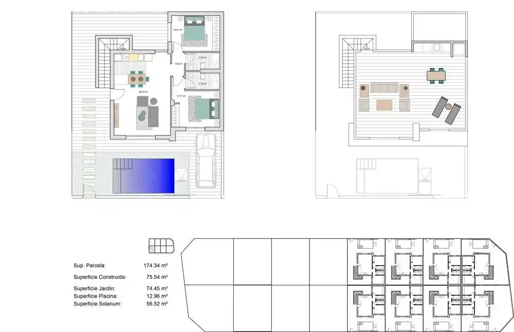Vivienda con piscina en venta en Roldán, imagen 22