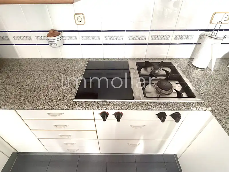 Kitchen of Attic for rent in Barcelona  with Air Conditioner, Heating and Parquet flooring