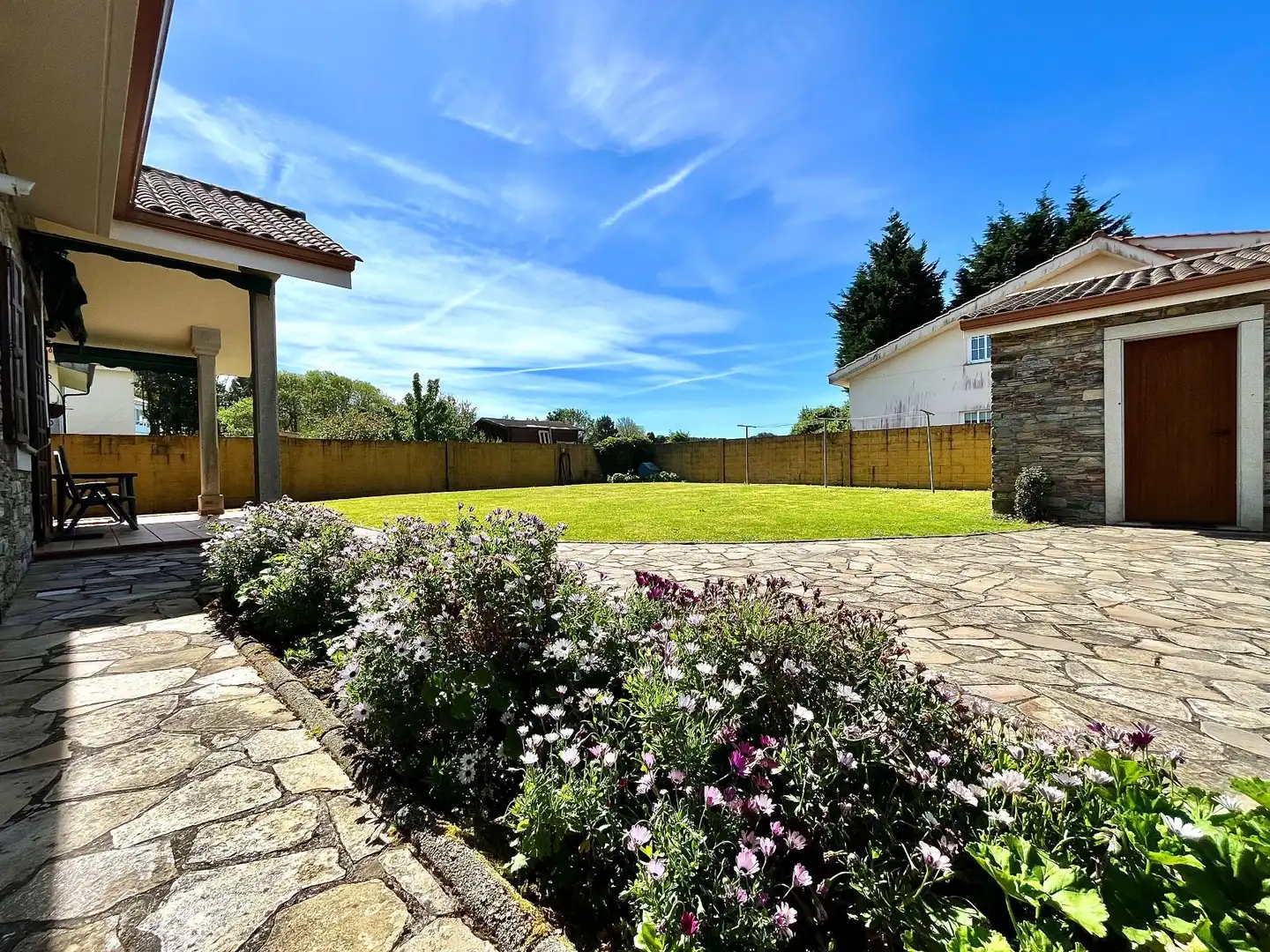 Garten von Haus oder Chalet zum Verkauf in Valdoviño mit Heizung, Privatgarten und Abstellraum