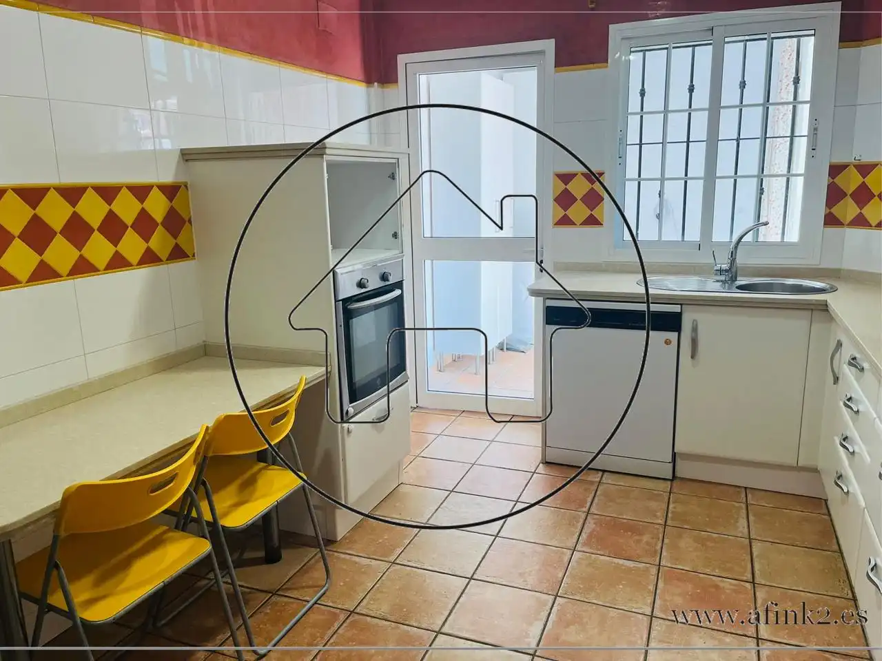 Kitchen of Houses for sale in Aljaraque  with Air Conditioner and Terrace