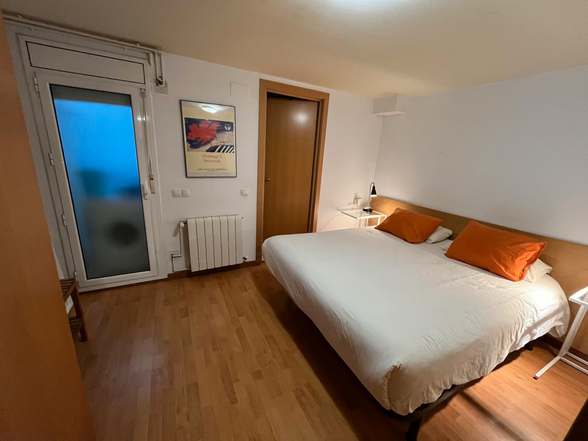 Bedroom of Flat for rent in  Barcelona Capital  with Air Conditioner, Heating and Furnished