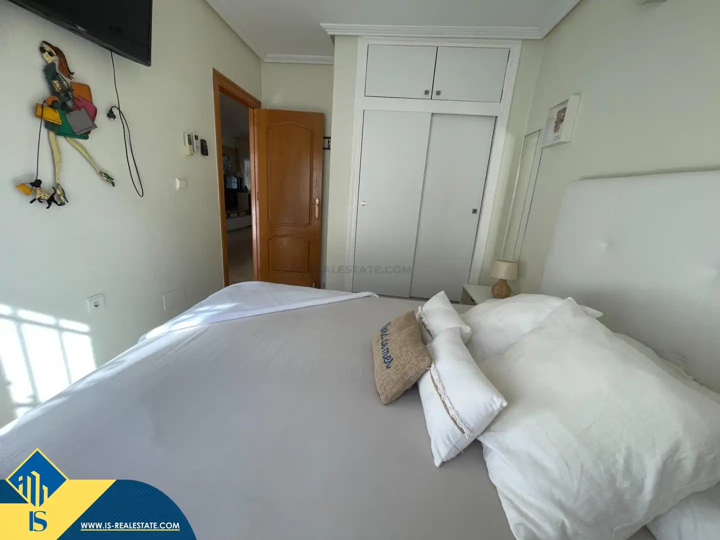 Schlafzimmer von Maisonette zum Verkauf in Pilar de la Horadada mit Terrasse, Schwimmbad und Möbliert