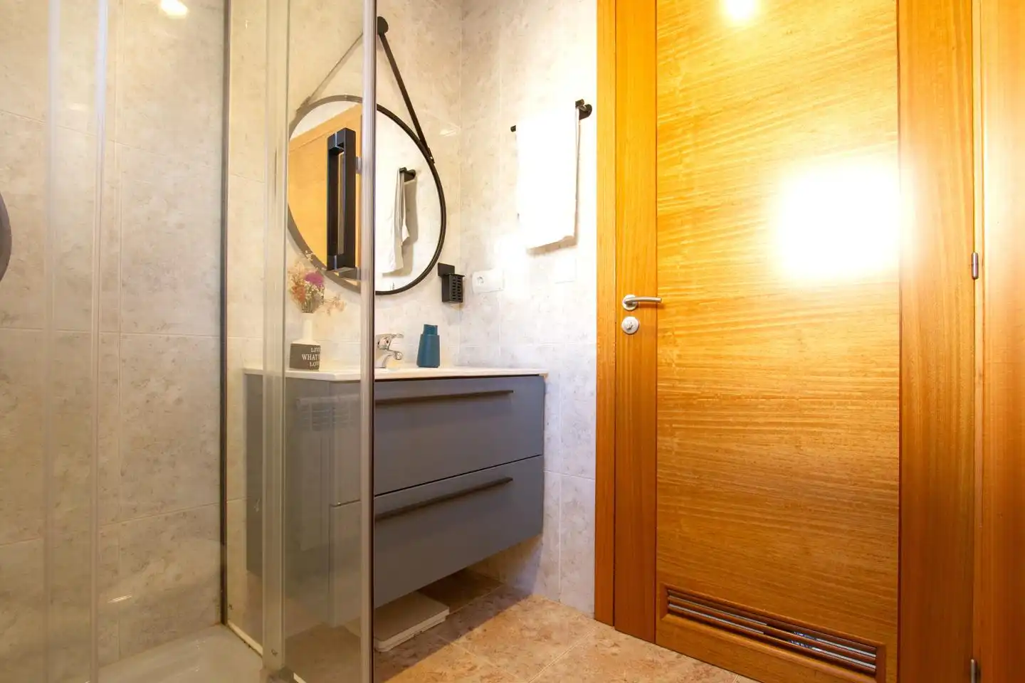 Baño de Casa o chalet en venta en Aoiz / Agoitz con Jardín privado, Terraza y Amueblado