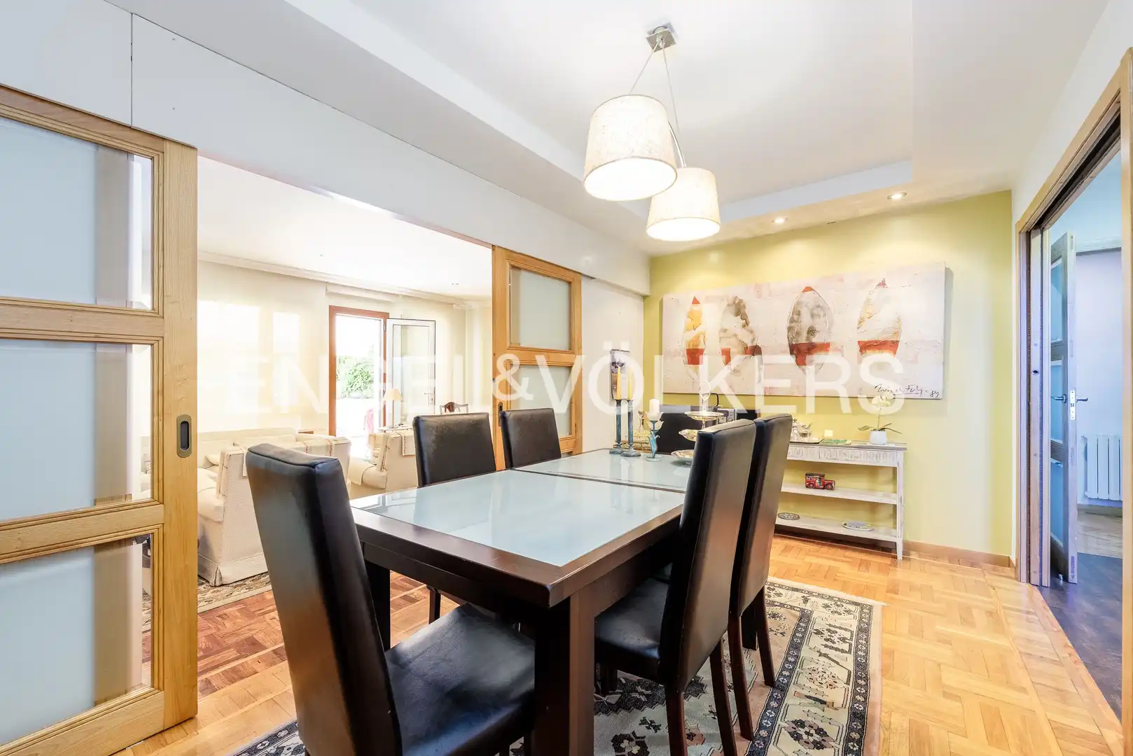 Dining room of Apartments for rent in Vigo   with Heating, Private garden and Terrace