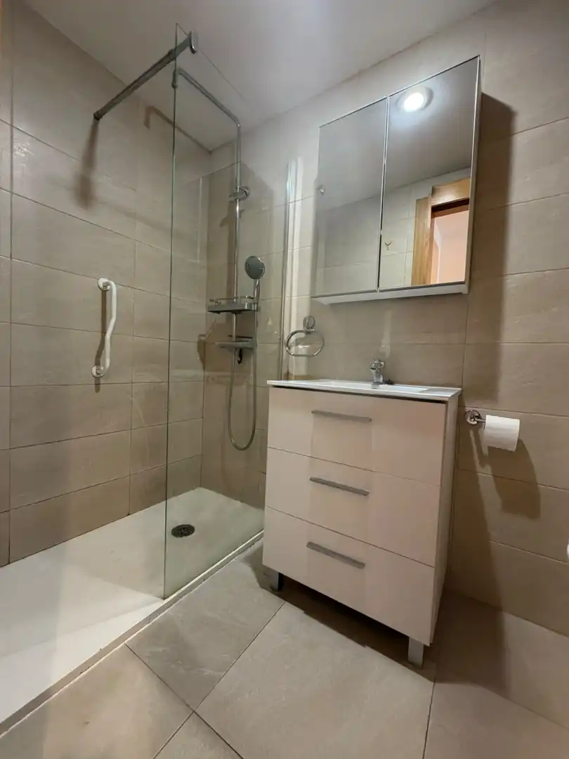 Bathroom of Flat for sale in Gijón   with Heating and Parquet flooring
