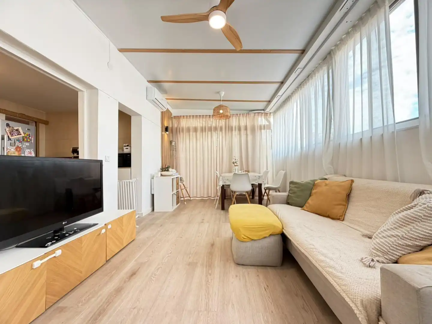 Sala d'estar de Àtic en venda en Alicante / Alacant amb Aire condicionat, Calefacció i Terrassa