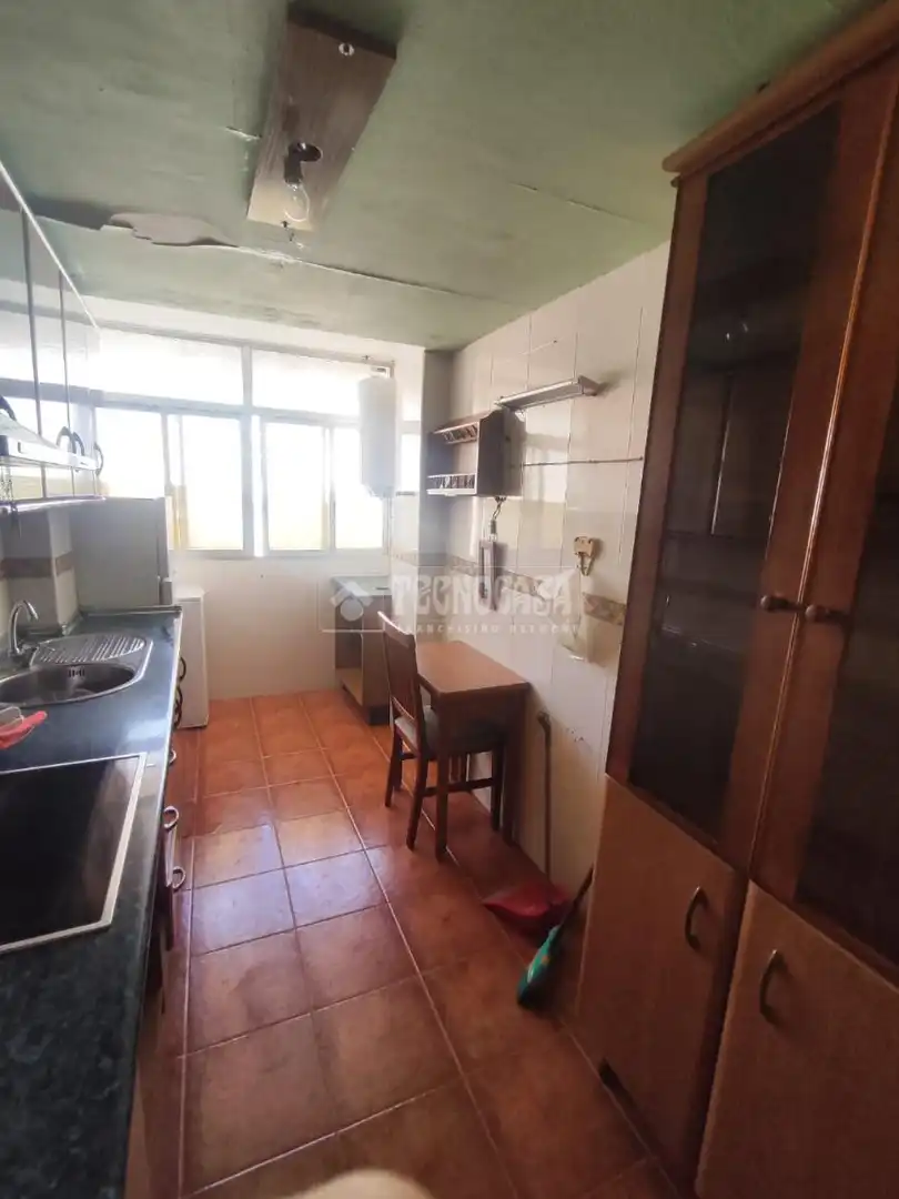 Küche von Wohnung zum Verkauf in Málaga mit Klimaanlage und Terrasse