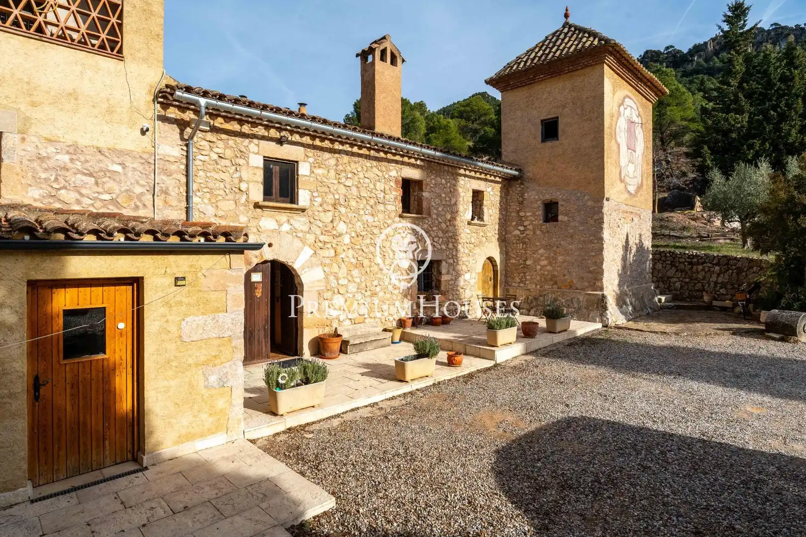 Vista exterior de Finca rústica en venta en Montblanc con Calefacción, Jardín privado y Terraza