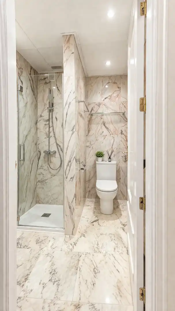 Baño de Apartamento en venta en Mijas con Aire acondicionado, Terraza y Trastero