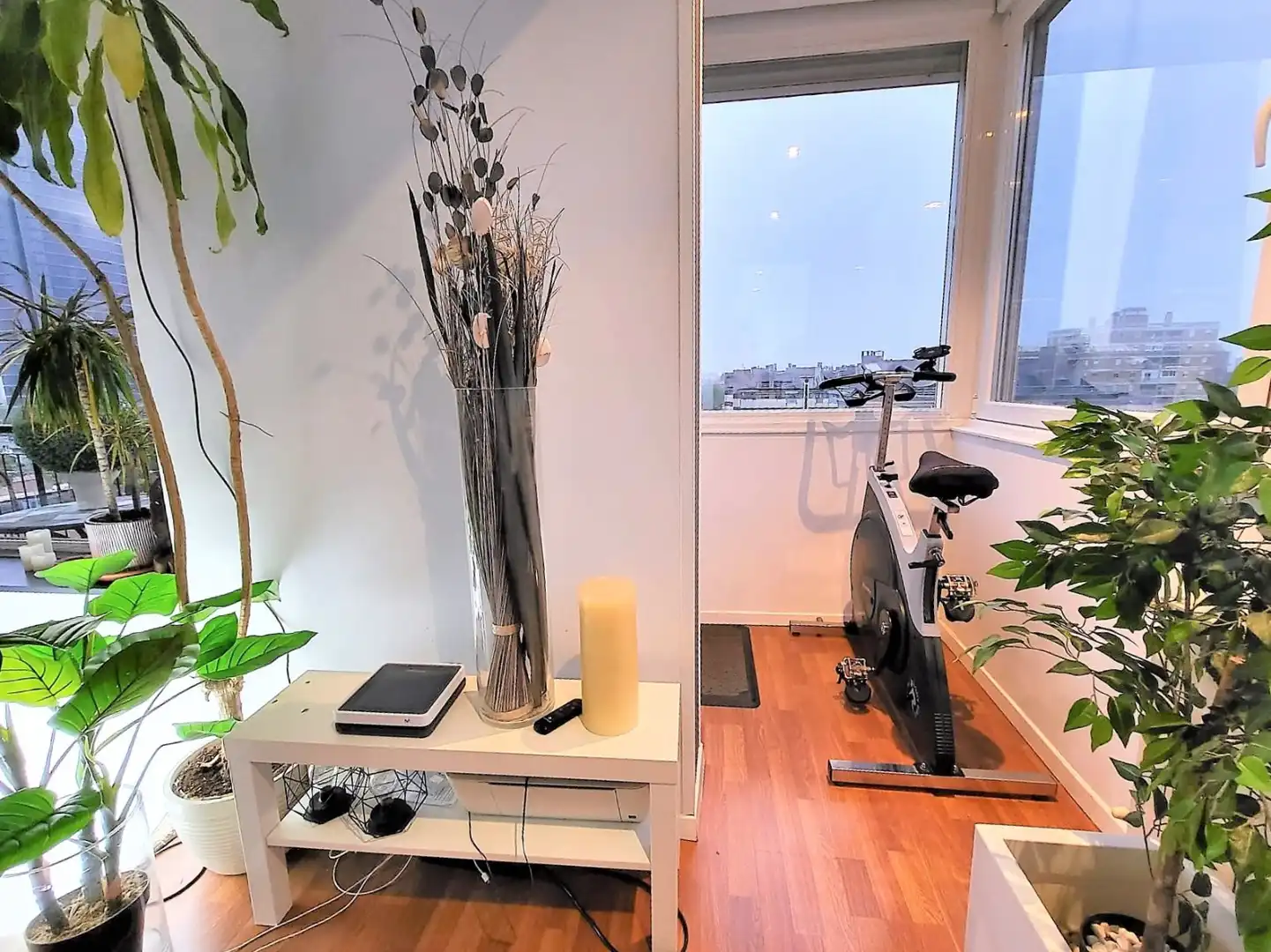 Sala de estar de Piso de alquiler en Madrid con Aire acondicionado, Calefacción y Terraza