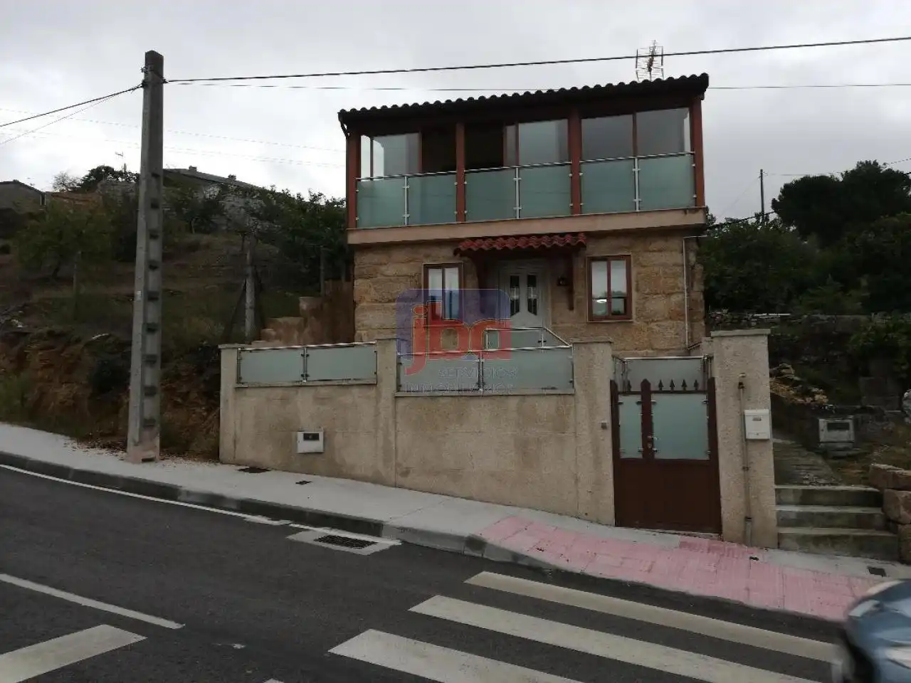Vista exterior de Casa o chalet en venta en Ourense Capital  con Calefacción, Jardín privado y Amueblado