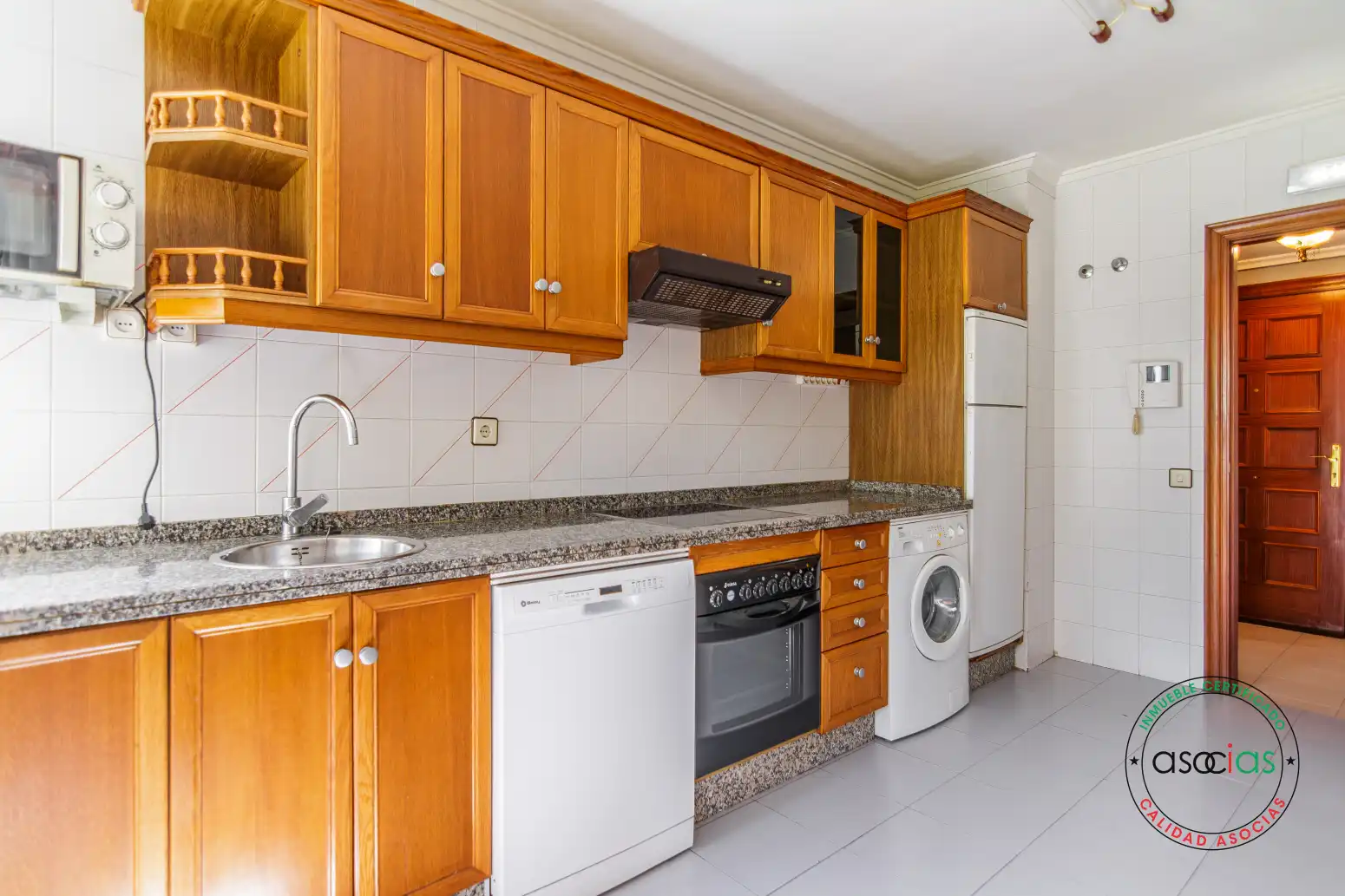 Kitchen of Flat for sale in Teverga  with Heating, Parquet flooring and Terrace