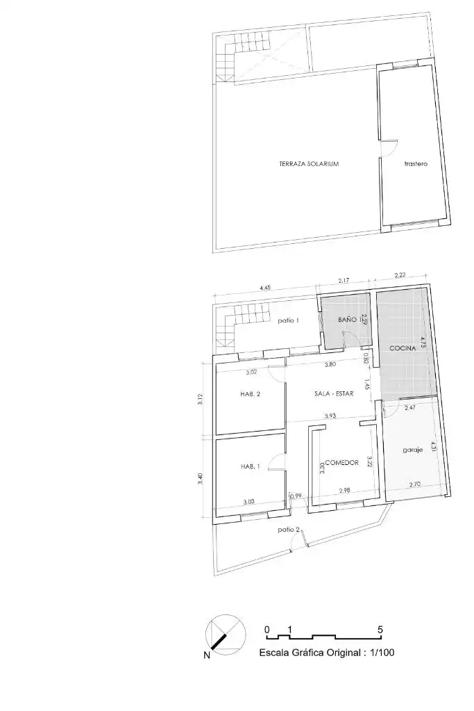 Einfamilien-Reihenhaus zum Verkauf in Barcelona mit Klimaanlage und Terrasse