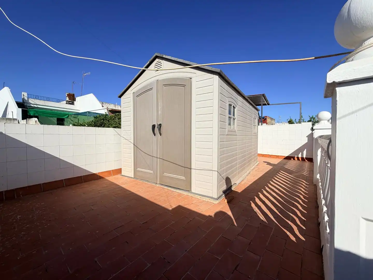Garden of Houses for sale in Dos Hermanas
