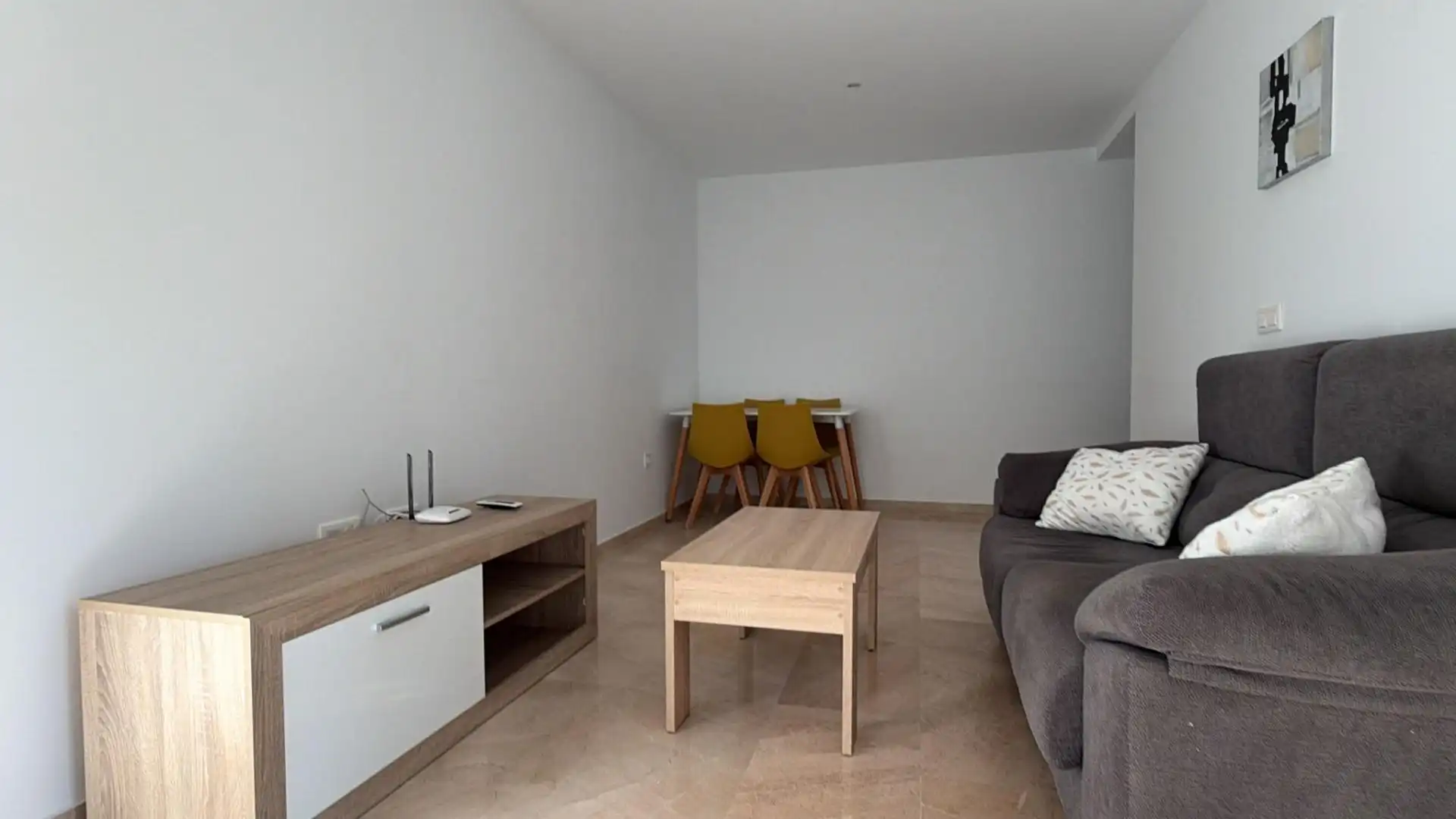 Living room of Flat for sale in Elche / Elx  with Air Conditioner and Furnished