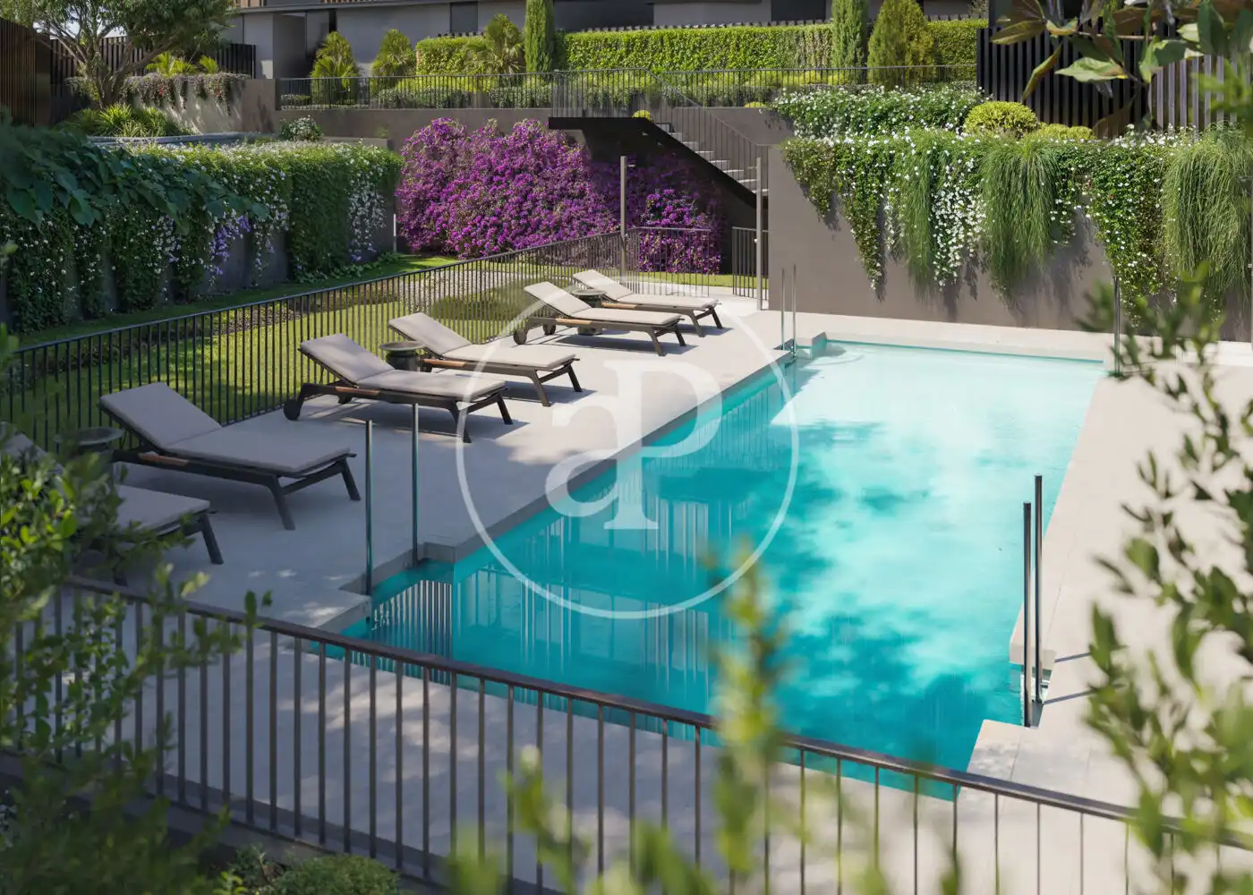 Swimming pool of Attic for sale in Ciudad Lineal