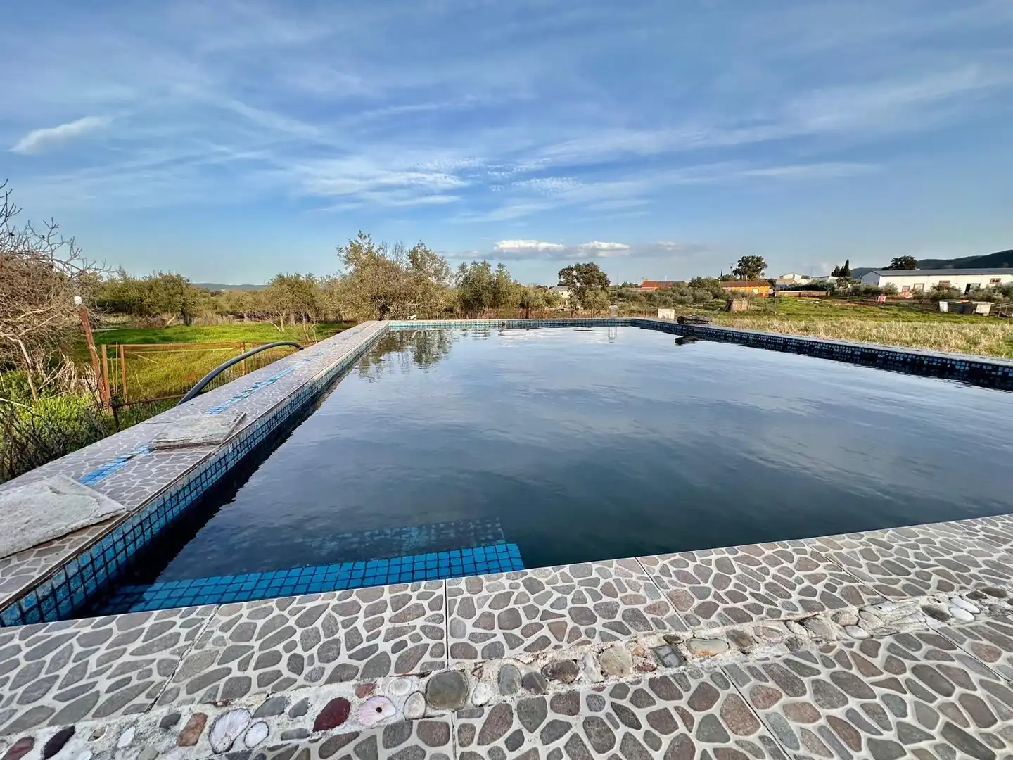 Piscina de Finca rústica en venta en Peñarroya-Pueblonuevo con Jardín privado, Trastero y Piscina