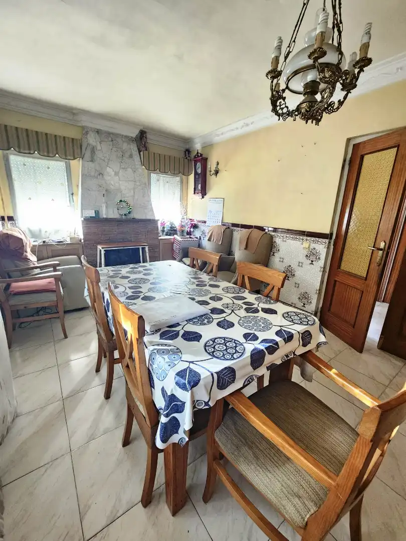 Dining room of Houses for sale in Casarrubios del Monte  with Air Conditioner, Heating and Private garden