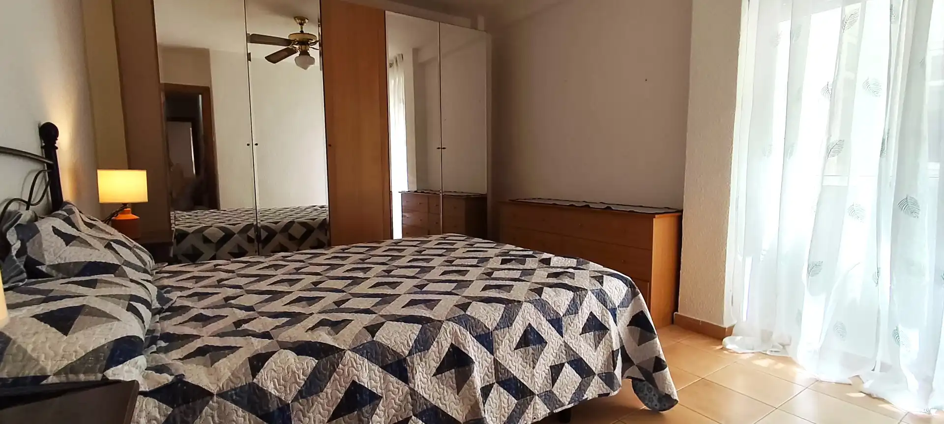 Bedroom of Flat for rent in Alicante / Alacant  with Air Conditioner, Furnished and Oven