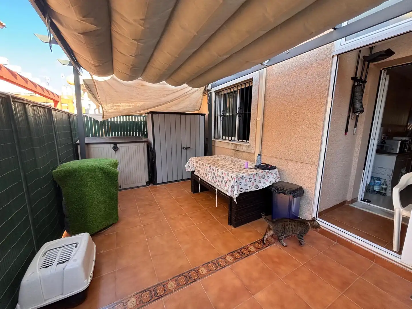 Terrace of Detached homes for sale in San Javier  with Air Conditioner, Private garden and Terrace