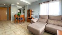 Living room of Flat for sale in Oliva  with Terrace, Furnished and Community pool