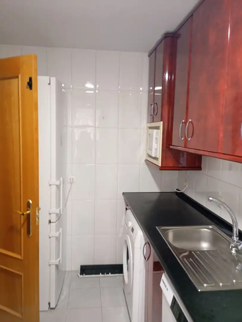 Cuina de Pis de lloguer en Alcorcón amb Aire condicionat, Calefacció i Parquet