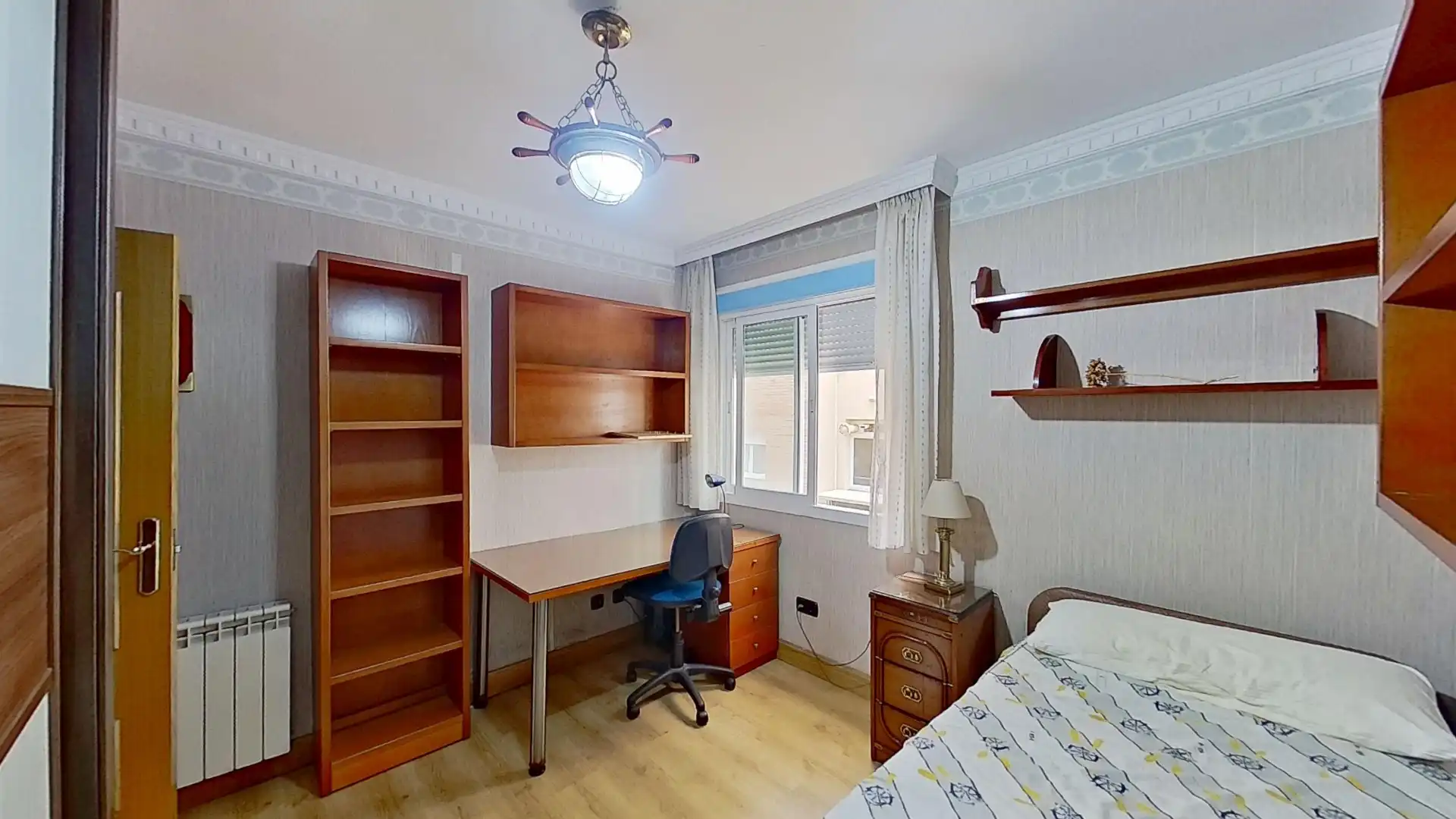 Bedroom of Flat for sale in Málaga  with Air Conditioner and Furnished