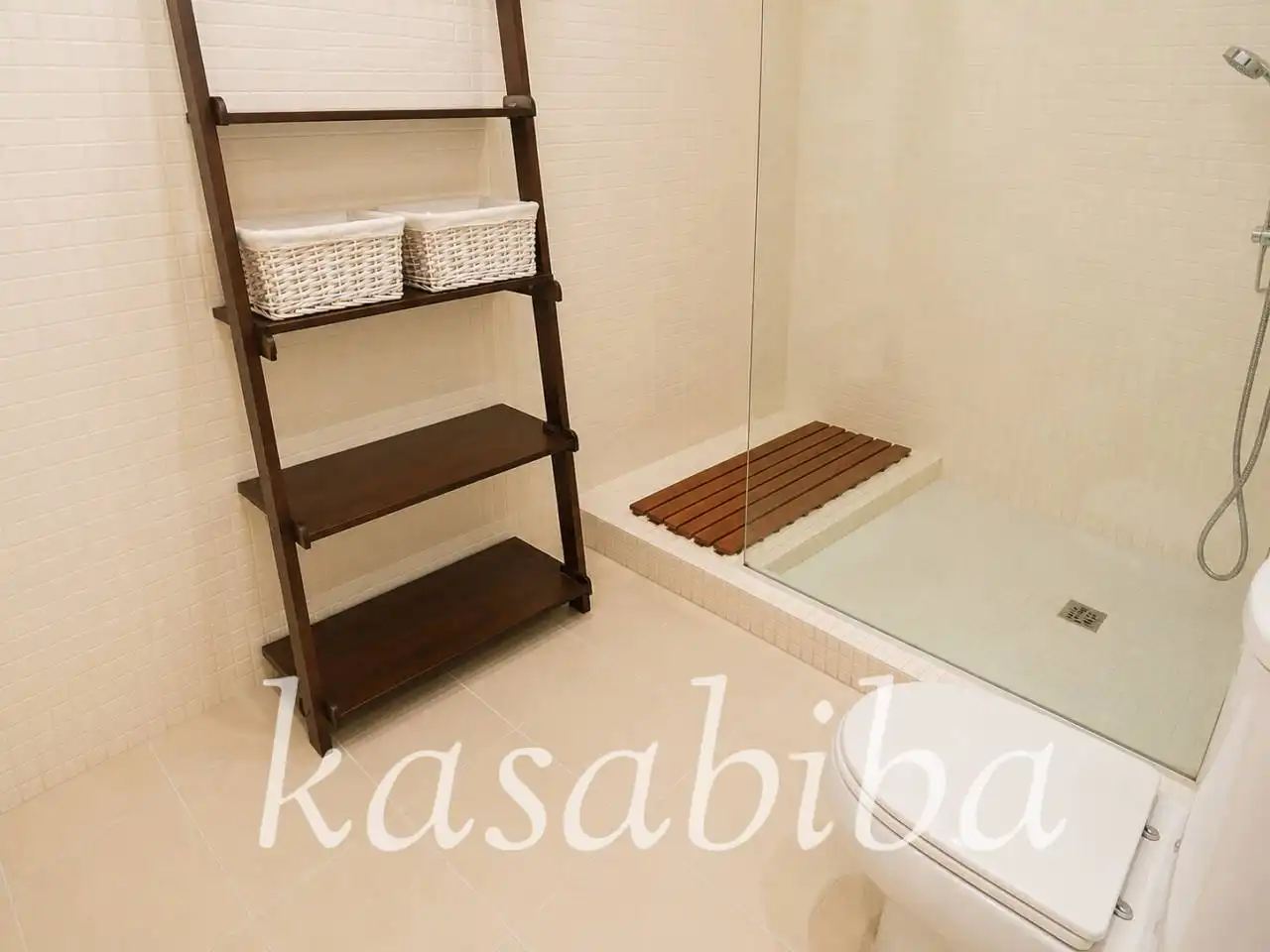 Badezimmer von Dachboden zum Verkauf in Valencia mit Klimaanlage, Heizung und Parkett