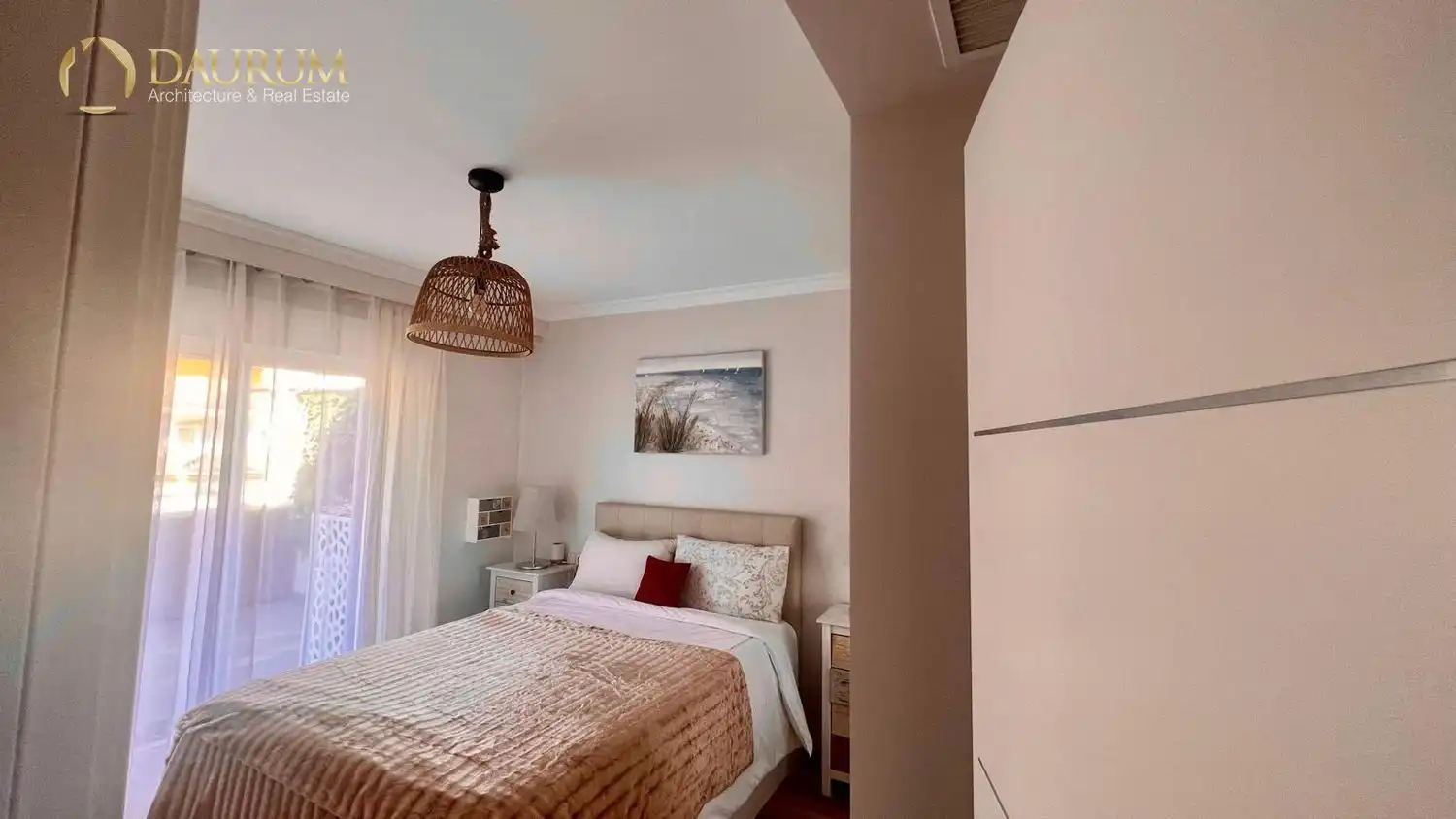 Bedroom of Flat for sale in Marbella  with Air Conditioner, Heating and Private garden