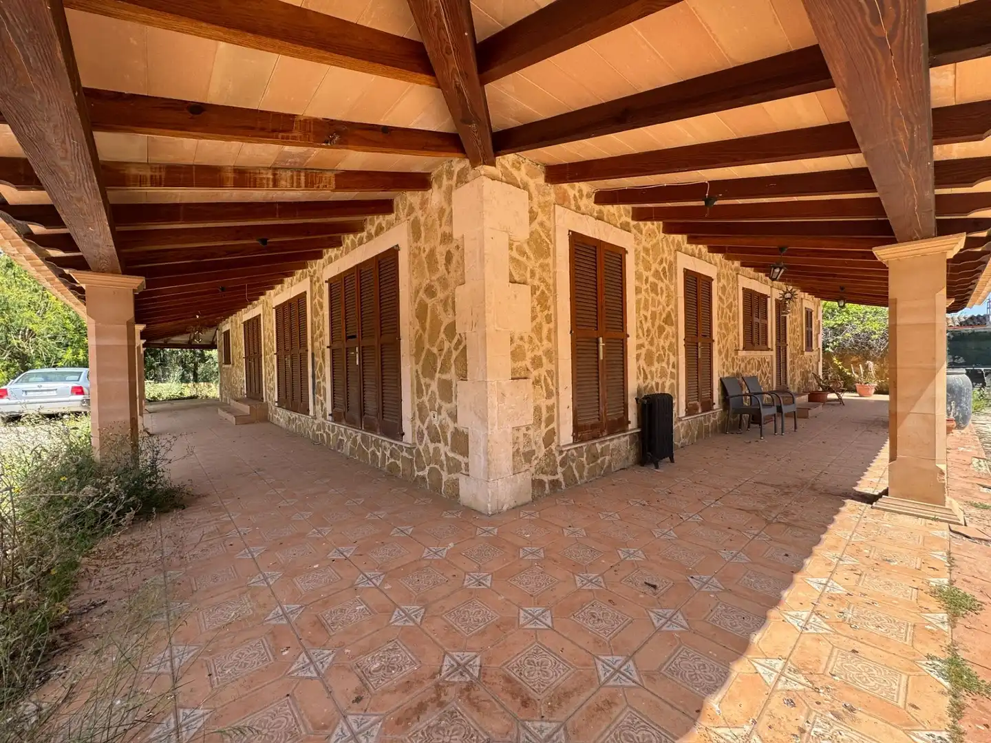 Vista exterior de Casa o chalet en venta en Santa María del Camí con Piscina