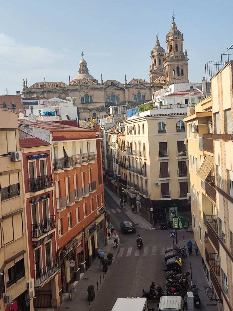 Exterior view of Flat to rent in  Jaén Capital  with Furnished
