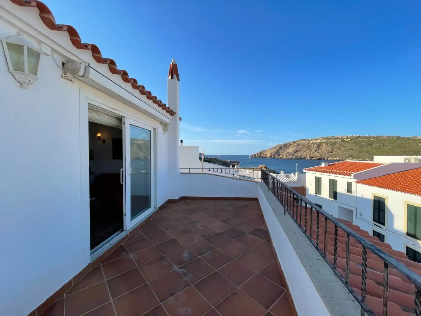Terrassa de Apartament en venda en Es Mercadal amb Terrassa, Piscina i Balcó