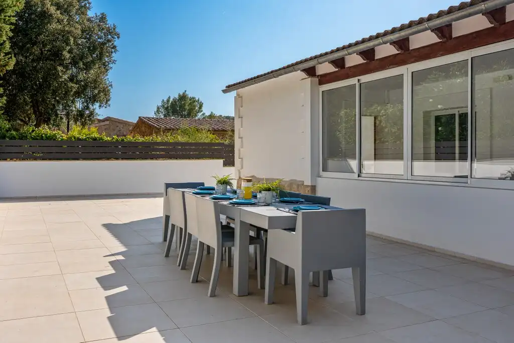 Terrassa de Casa o xalet en venda en Alcúdia amb Aire condicionat, Jardí privat i Terrassa
