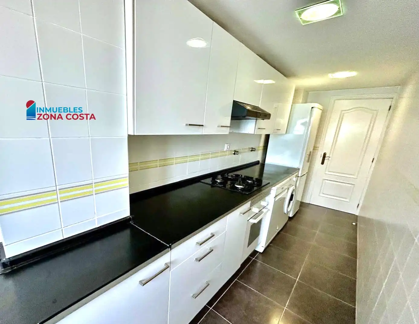 Cuina de Apartament en venda en Alboraya amb Aire condicionat, Terrassa i Moblat